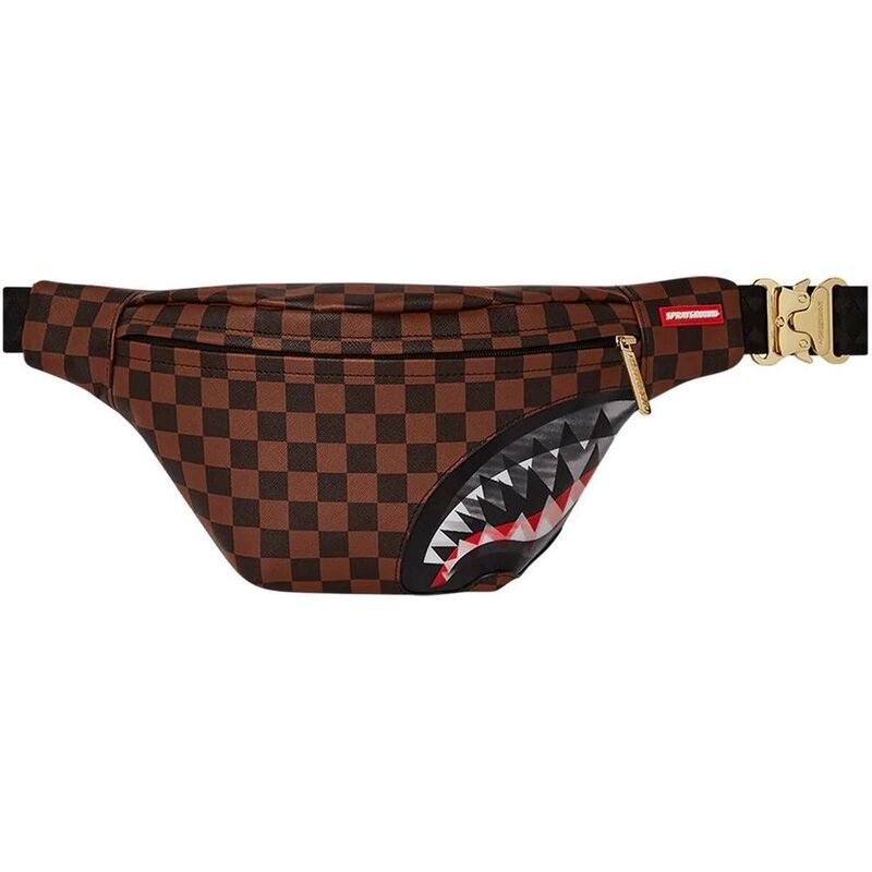 Sprayground Sharks in Paris Lenticular Chomp Crossbody Bag Savvy