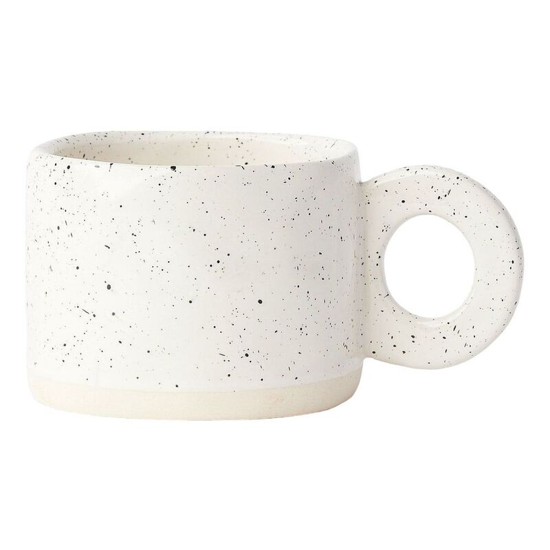 Prickly Pear Greta' Mug / Speckled Pearl White 300 ml