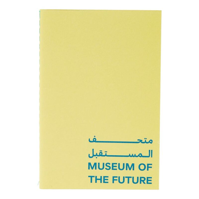 Museum of The Future Museum Colour Block B7 Notebook - Yellow