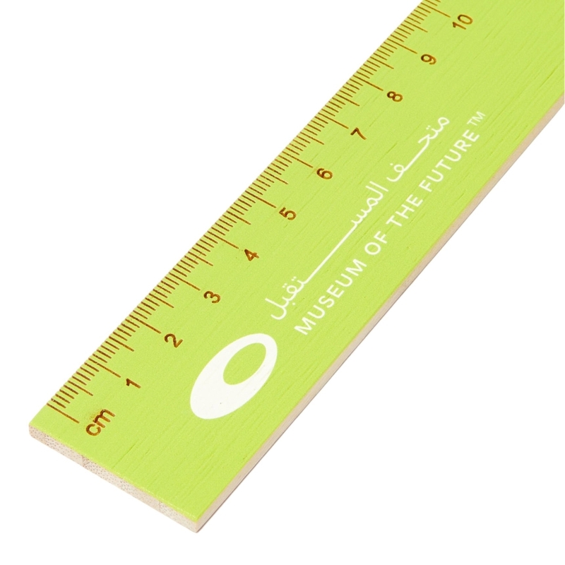 Museum of The Future Bamboo Ruler - Green