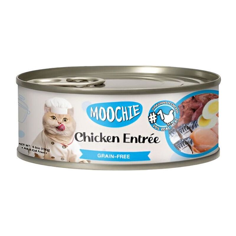 Moochie Chicken Entree Cat Food 156g Moochie Chicken Entree Cat Food 156g