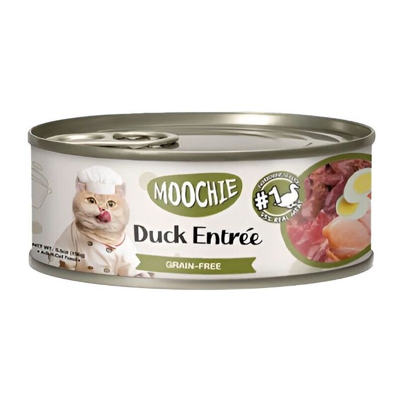 Moochie Duck Entree Cat Food 156g Moochie Duck Entree Cat Food 156g