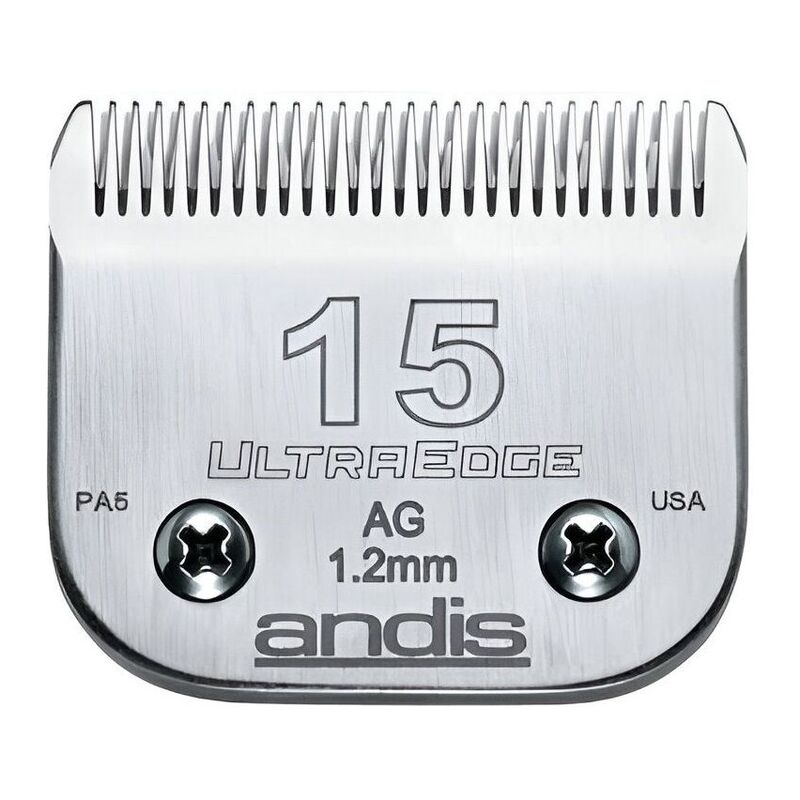 Andis #15 Ultraedge Blade Set 3/64 - 1.2 mm Andis #15 Ultraedge Blade Set 3/64 - 1.2 mm