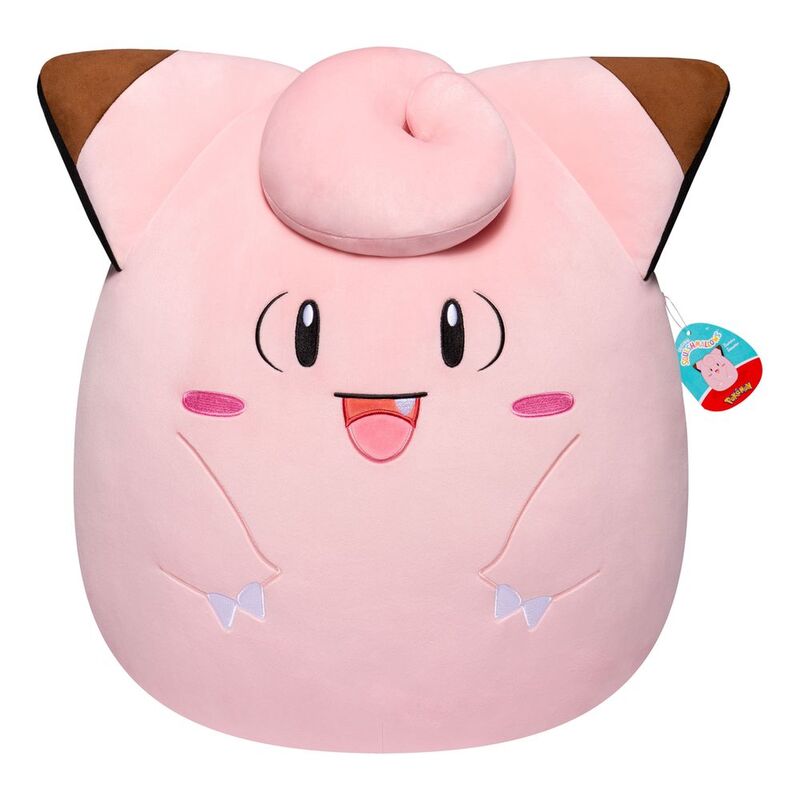 Pokemon Squishmallow Clefairy 14-Inch Plush