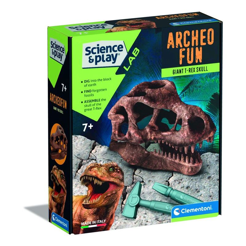 Clementoni Science & Play Archeofun T-Rex Giant Skull