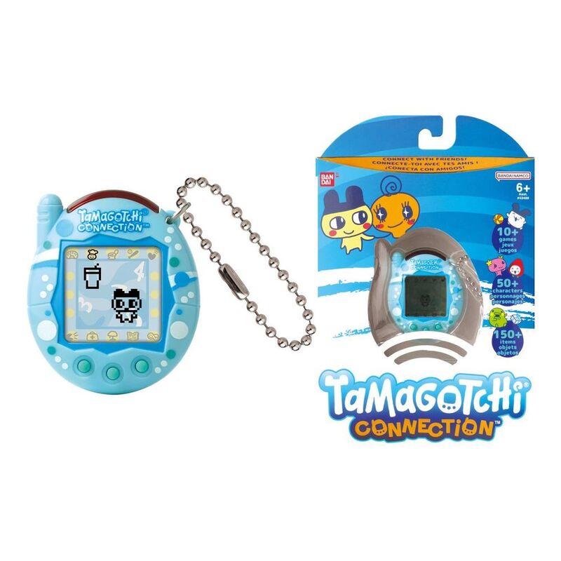 Bandai Tamagotchi Connection Light Blue Battery Operated Bandai Tamagotchi Connection Light Blue Battery Operated