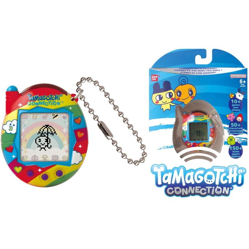 Bandai Tamagotchi Connection Rainbow Battery Operated Bandai Tamagotchi Connection Rainbow Battery Operated