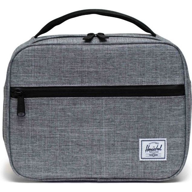 Herschel Pop Quiz Lunch Bag - Raven Crosshatch