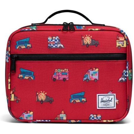 Herschel Pop Quiz Lunchbox Lunch Bag - Red