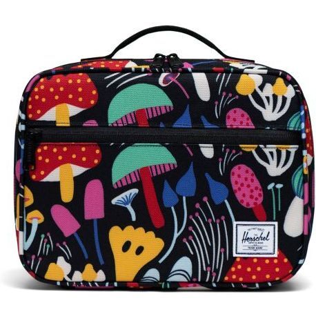 Herschel Pop Quiz Lunchbox Lunch Bag - Printed Black