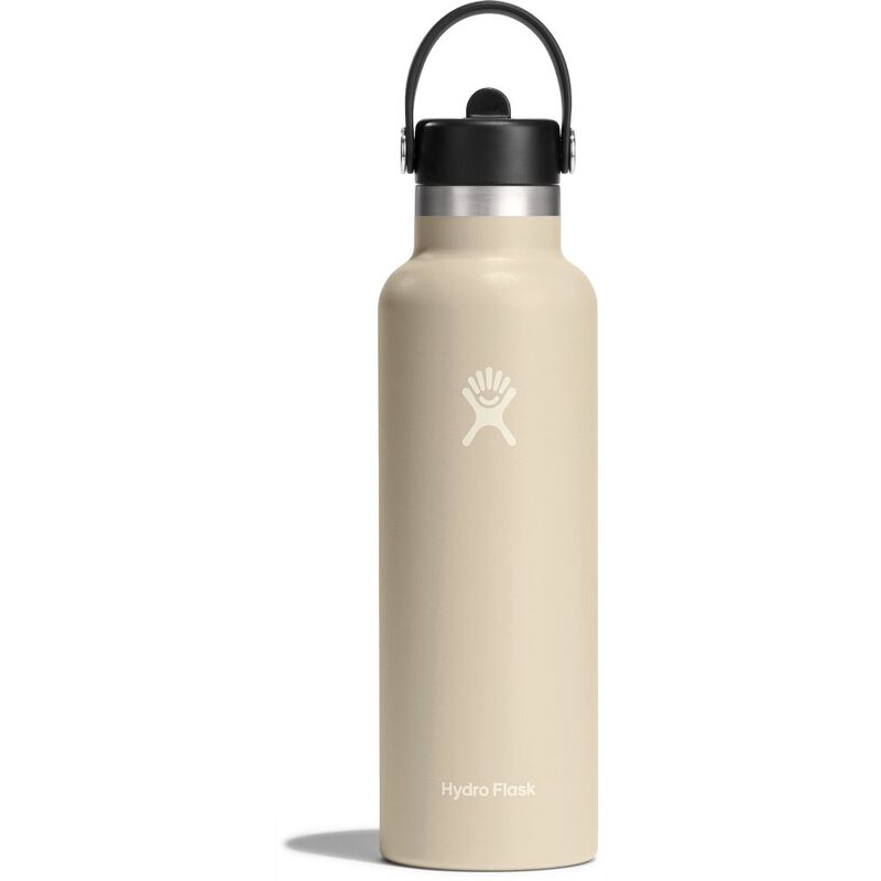 Hydroflask Vacuum Bottle 620ml Oat Standard W/ Straw