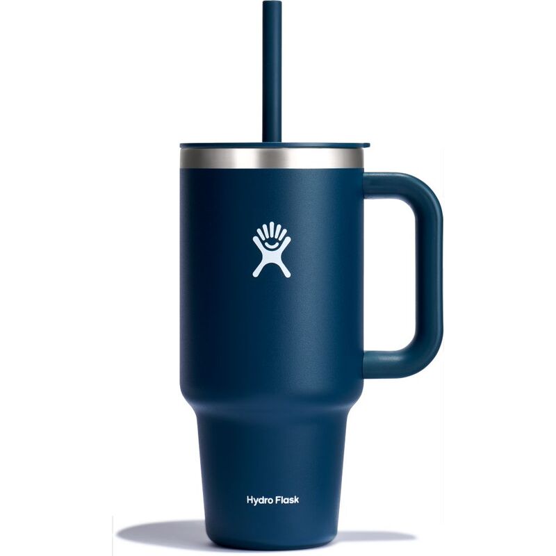 Hydroflask Travel Tumbler 950ml Indigo W/Straw