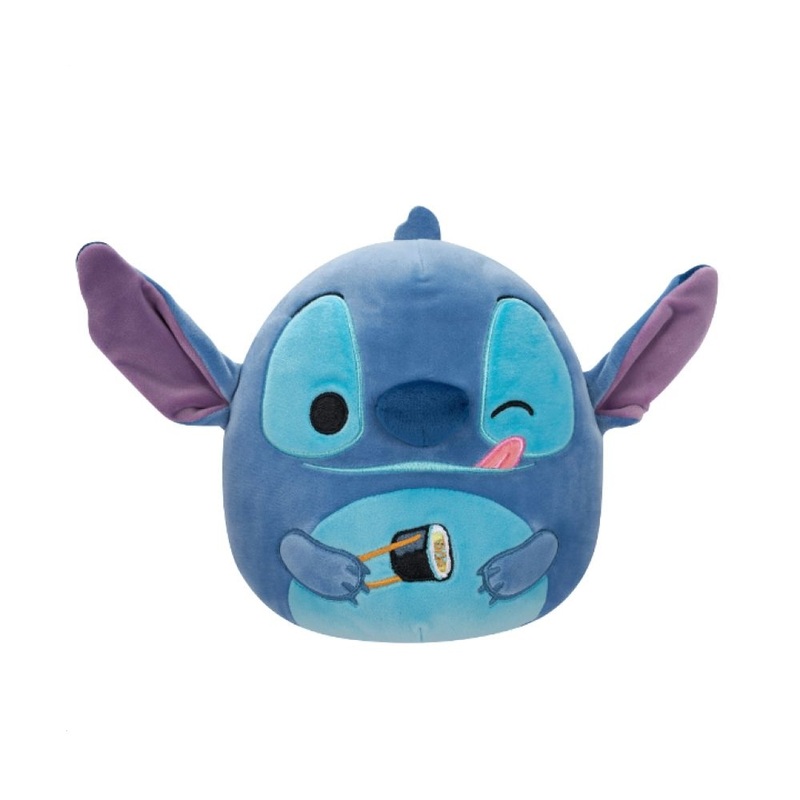 Squishmallows Disney Stitch Holding Sushi 8-Inch Plush