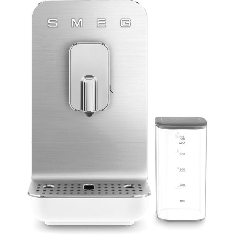 Smeg Bean To Cup Coffee Machine With Integrated Milk System / Matt White