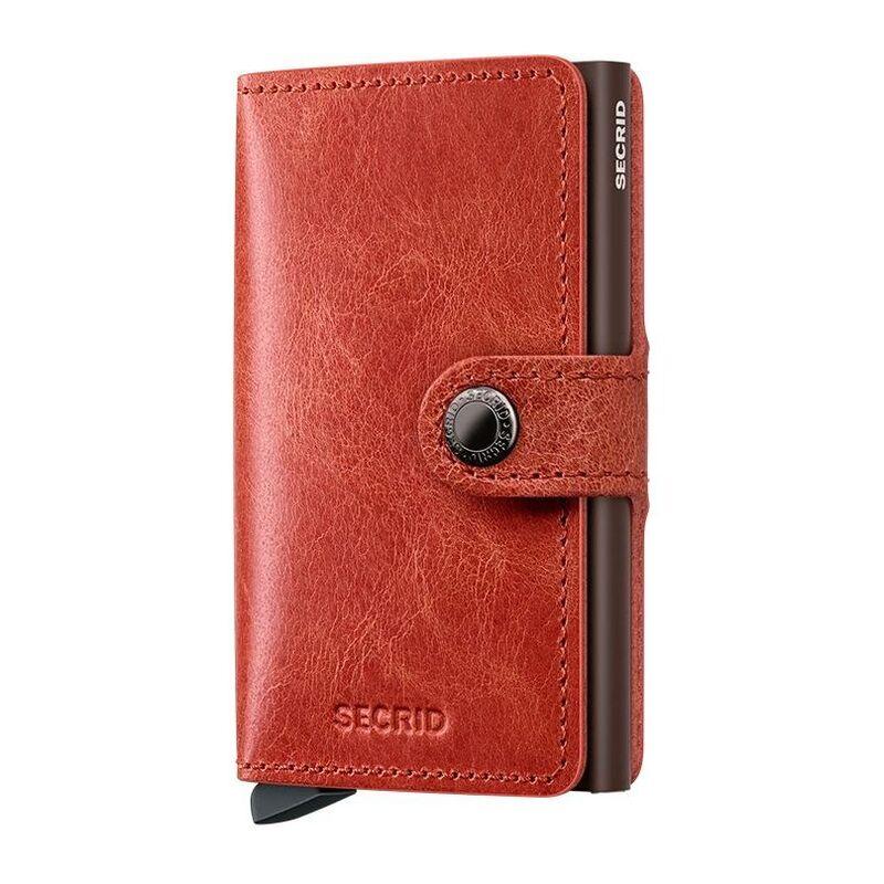 Secrid Miniwallet - Vintage Leather - Orange