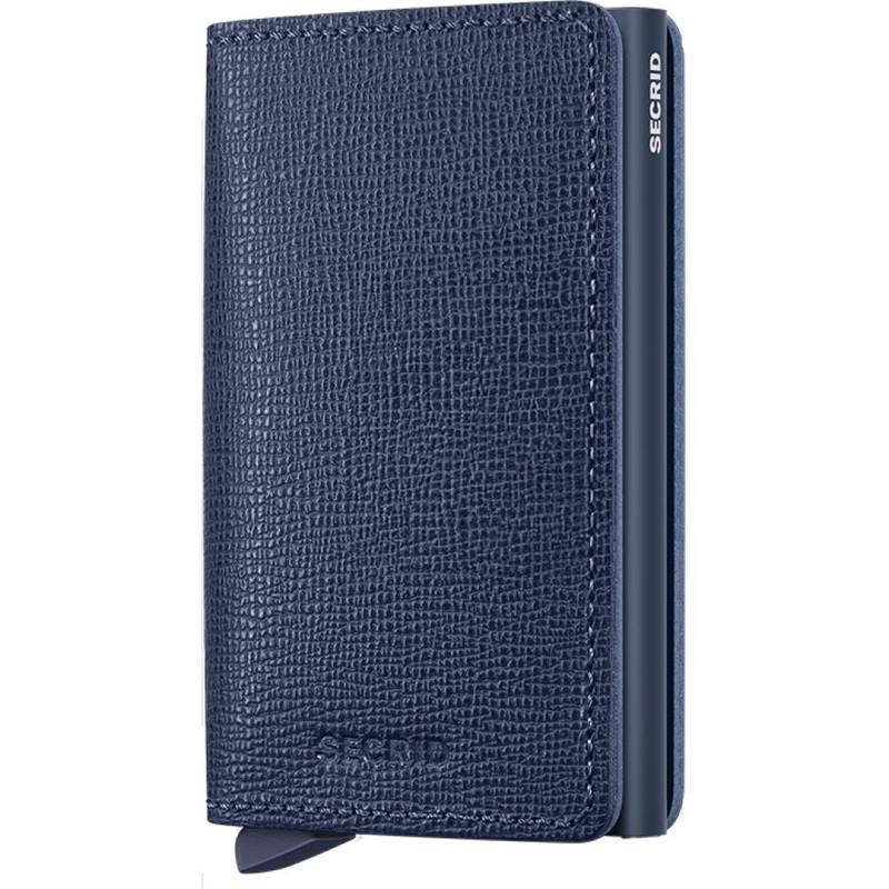 Secrid Slimwallet - Crisple Leather - Navy Secrid Slimwallet - Crisple Leather - Navy