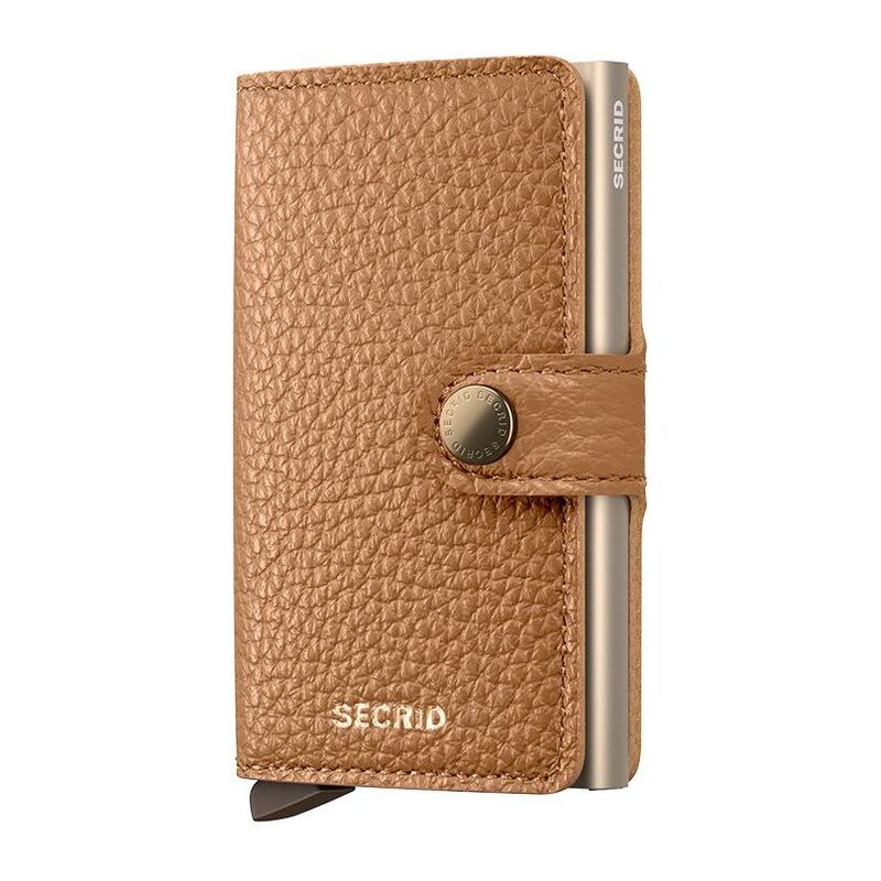 Secrid Miniwallet - Pebble Leather - Cappuccino Secrid Miniwallet - Pebble Leather - Cappuccino