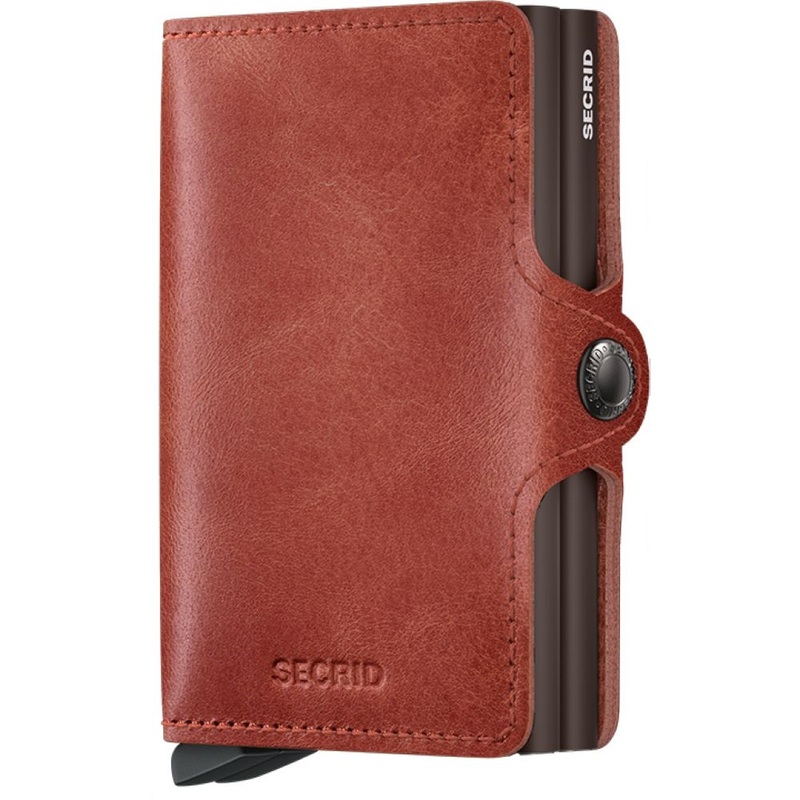 Secrid Twinwallet - Vintage Leather - Orange Secrid Twinwallet - Vintage Leather - Orange