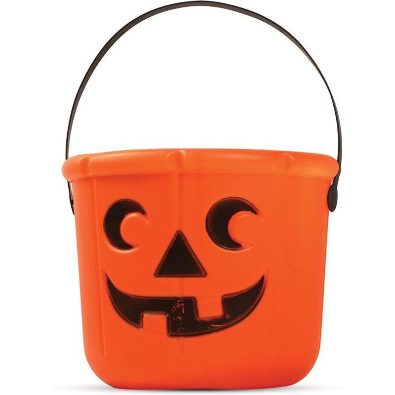Mad Toys Orange Pumpkin Bucket with Handle