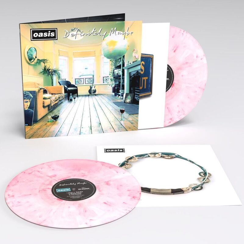 Definitely Maybe - 30th Anniversary (Pink Marble Colored Vinyl) (2 Discs) | Oasis