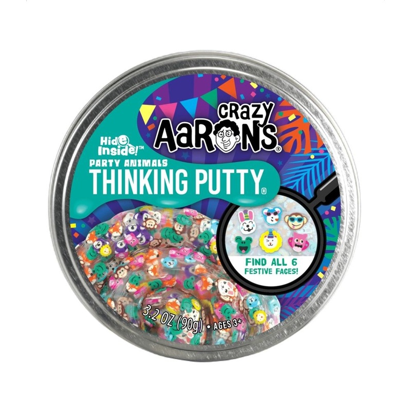 Crazy Aaron's Hide Inside Party Animals Thinking Putty Crazy Aaron's Hide Inside Party Animals Thinking Putty