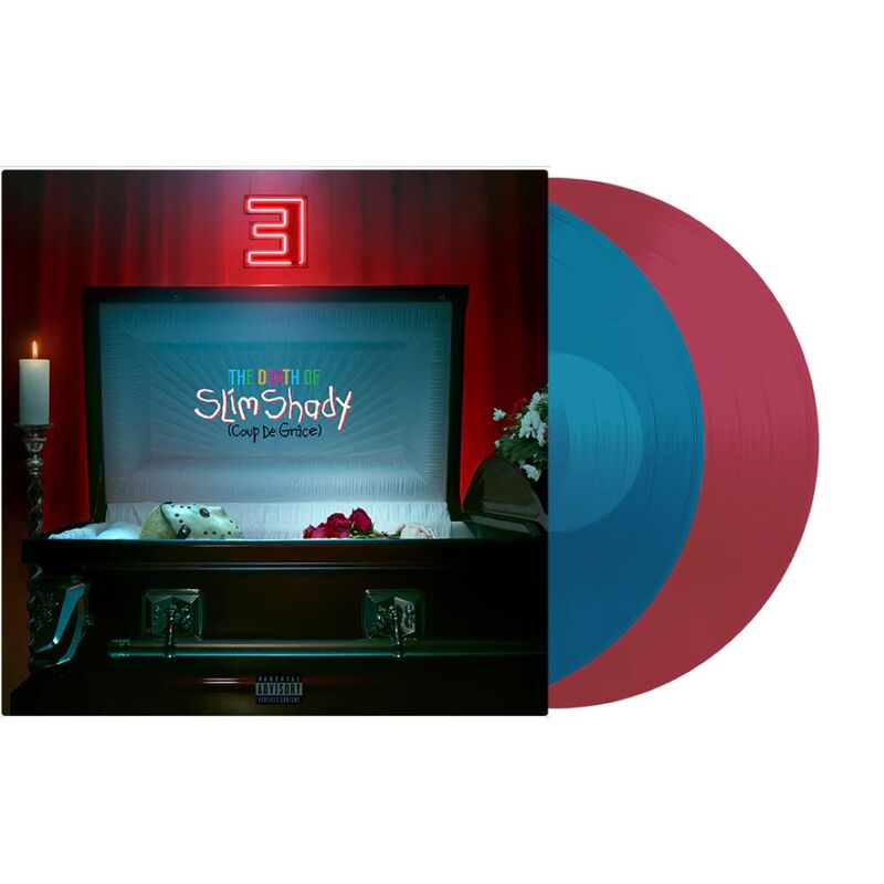 The Death Of Slim Shady (Sea Blue & Ruby Red Colored Vinyl) (Limited Edition) (2 Discs) | Eminem