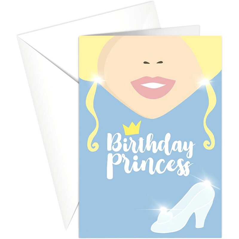 Share The Love Birthday Princess Snow White Greeting Card (21 x 15 Cm)