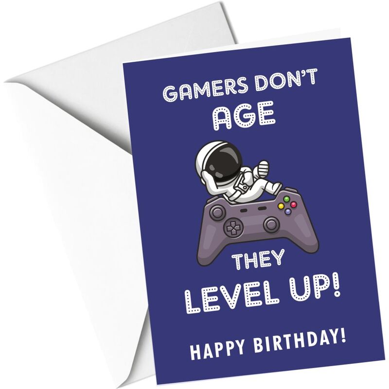 Share The Love Happy Birthday - Gamers Greeting Card (21 x 15 Cm) Share The Love Happy Birthday - Gamers Greeting Card (21 x 15 Cm)