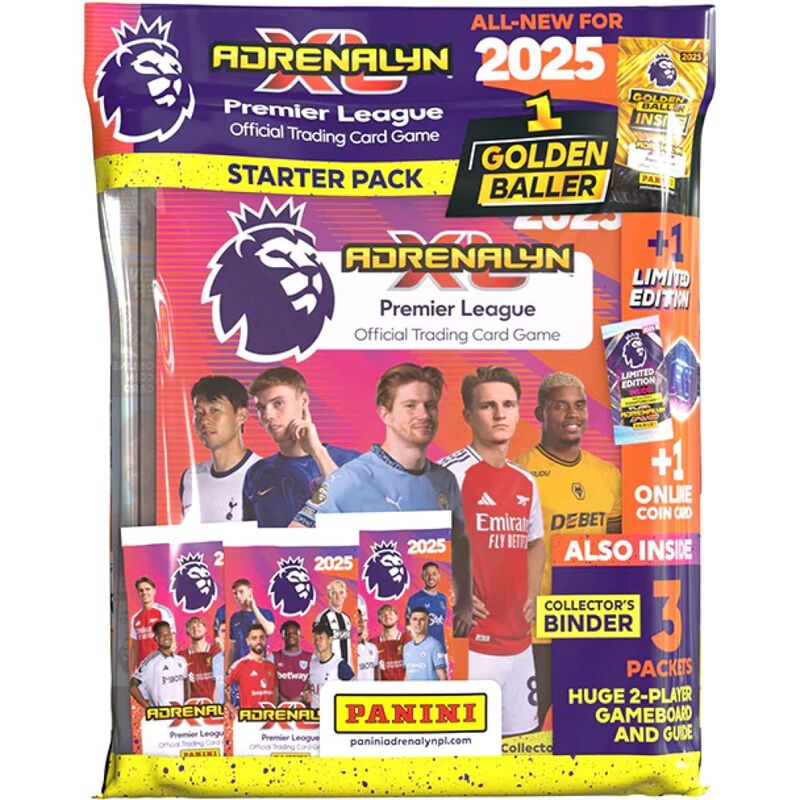 Panini Premier League 2025 Adrenalyn XL Starter Pack