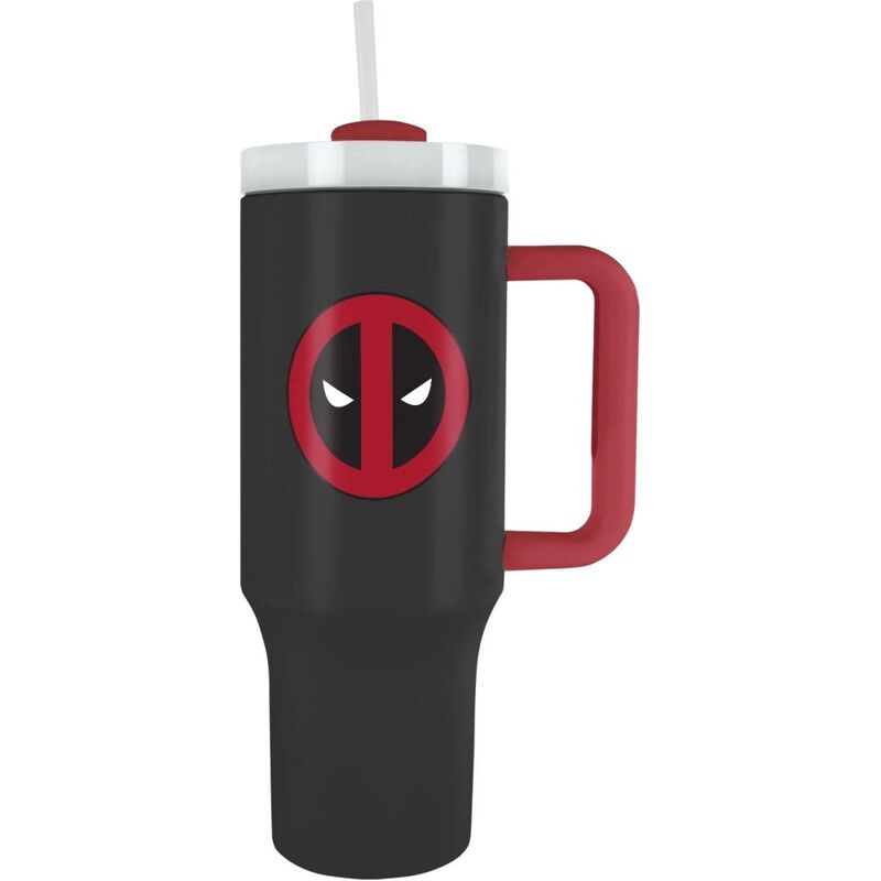 Pyramid Deadpool Symbol Tumbler 40Oz