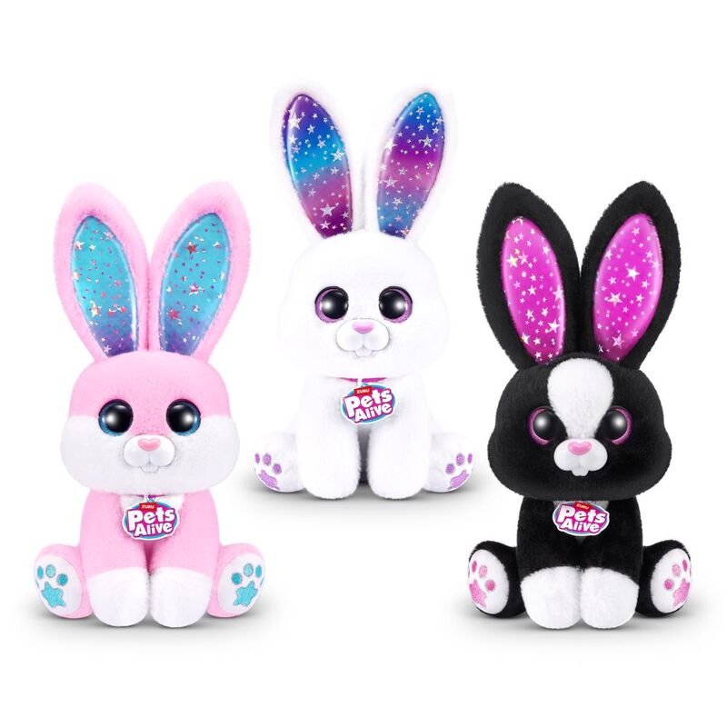 Zuru Pets Alive Series 1 Magic Bunnies Surprise Plush (Assorted - Includes 1) Zuru Pets Alive Series 1 Magic Bunnies Surprise Plush (Assorted - Includes 1)