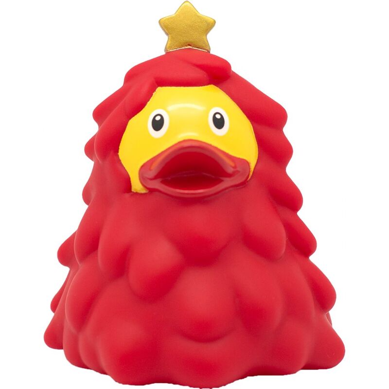 Lilalu Christmas Tree Rubber Duck (Red) Lilalu Christmas Tree Rubber Duck (Red)