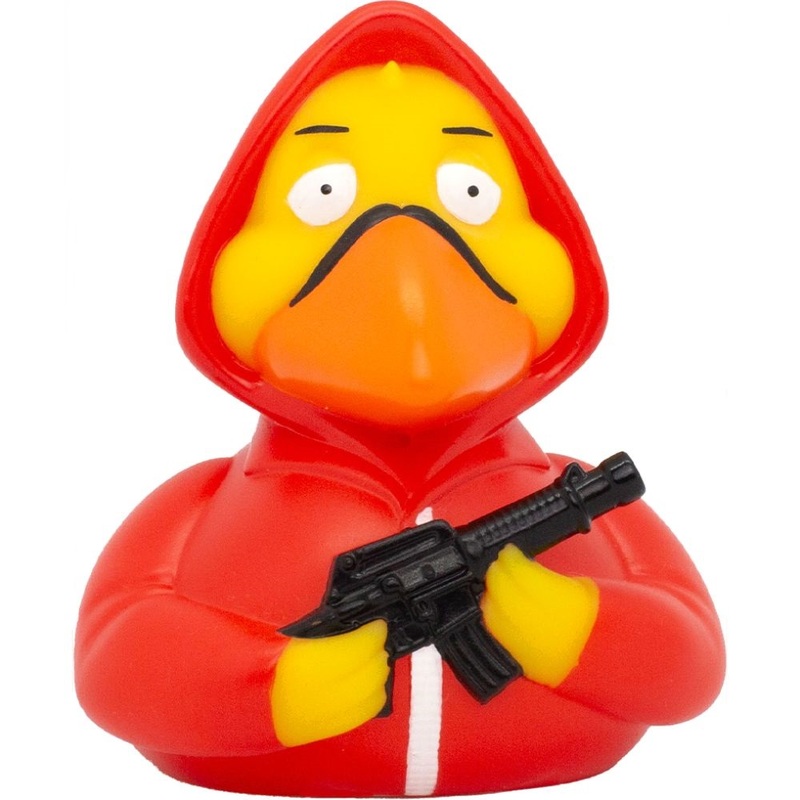 Lilalu Red Money Rubber Duck Lilalu Red Money Rubber Duck