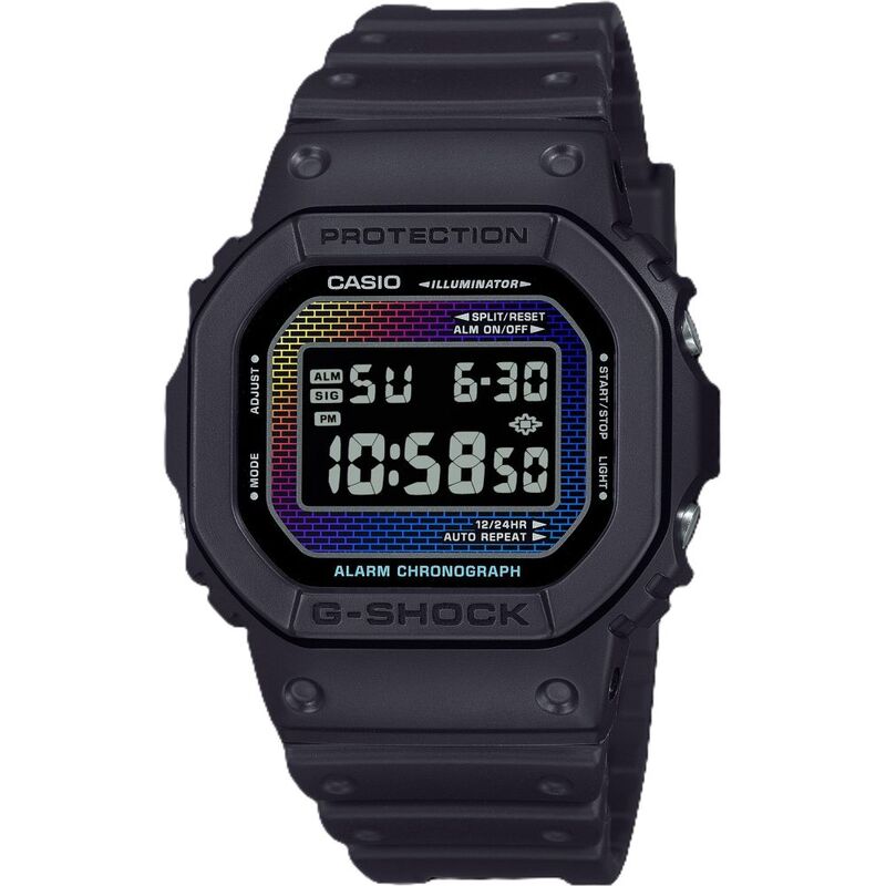 Casio DW-5600RW-1DR G-Shock Men's Digital Resin Watch - Black