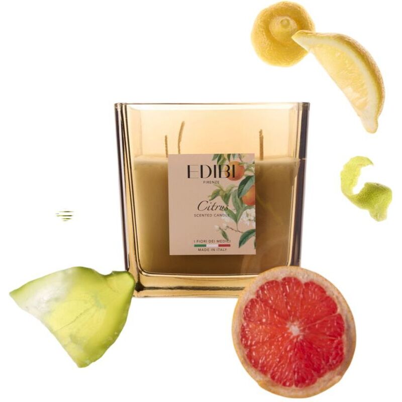 Edibi Firenze Citrus Square Candle 1kg