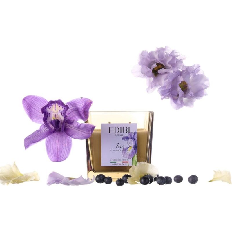 Edibi Firenze Iris Square Candle 350g Edibi Firenze Iris Square Candle 350g