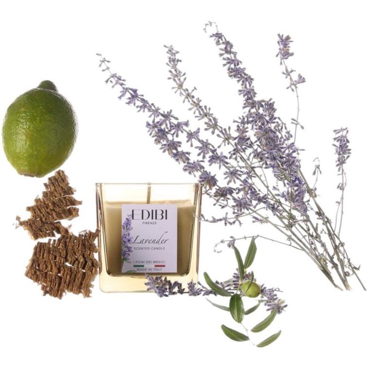 Edibi Firenze Lavender Square Candle 180g
