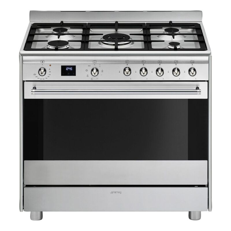 SMEG SSA91MAX2 Concert Cooker 90 cm - Stainless Steel