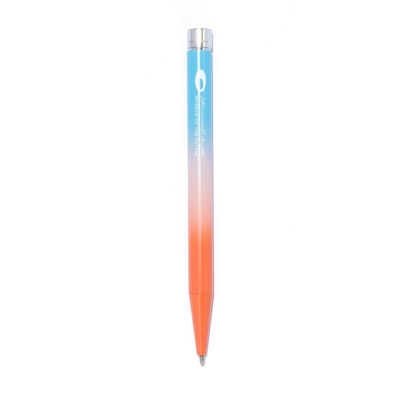 Museum of the Future Gradient Pen - Orange