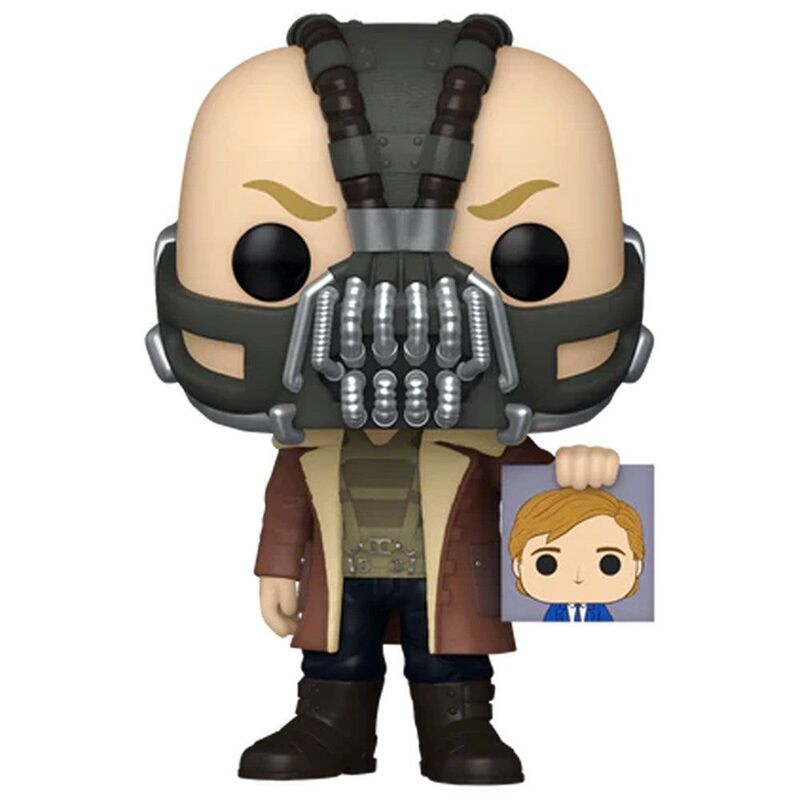 Funko Pop! Movies Batman The Dark Knight Rises Bane with Harvey Dent Photo Vinyl Figure