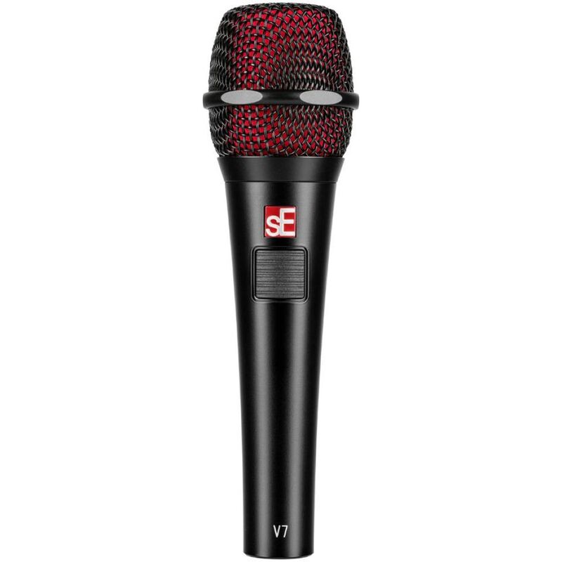 sE Electronics V7 Ptt Professional Talkback Dynamic Microphone - Black