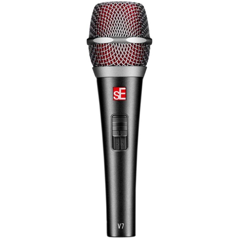 sE Electronics V7 Switch Vocal Dynamic Microphone With On/Off Switch - Black