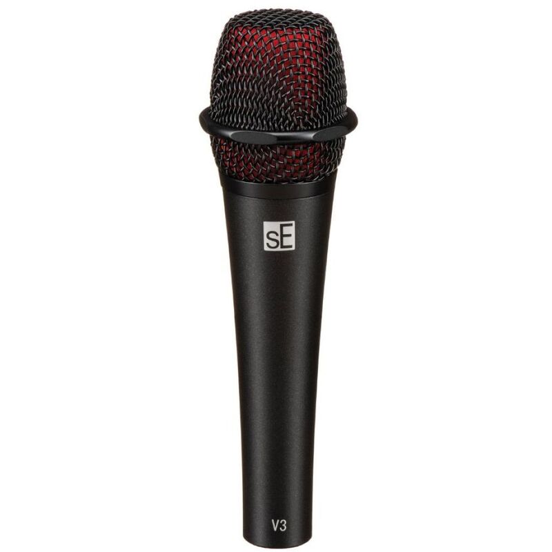 sE Electronics V3 Cardioid Dynamic Handheld Vocal Microphone - Black