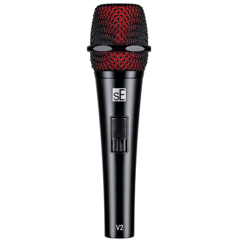 sE Electronics V2 Switch Dynamic Multi-PurposE Microphone - Black