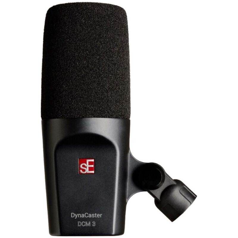 sE Electronics Dynacaster DCM 3 Active Dynamic Studio Microphone - Black