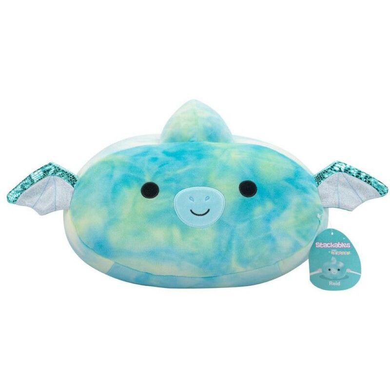 Squishmallows Reid The Teal Pterodactyl With Shimmer Wings Stackable 12-Inch Plush