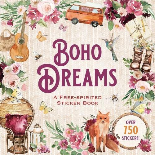 Boho Dreams Sticker Book | Peter Pauper Press