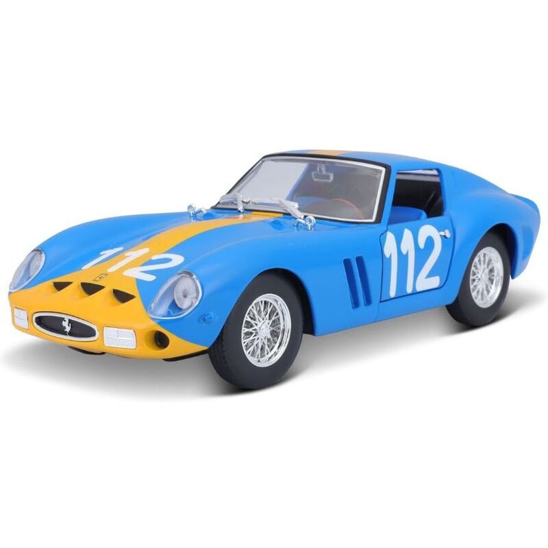 Bburago Racing Ferrari 250 Gto #112 Die-Cast Model Car 1:24 Scale