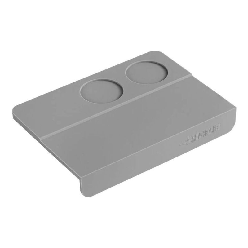 Mhw-3Bomber Silicone Pad 250X180Mm -Two Holes - Grey