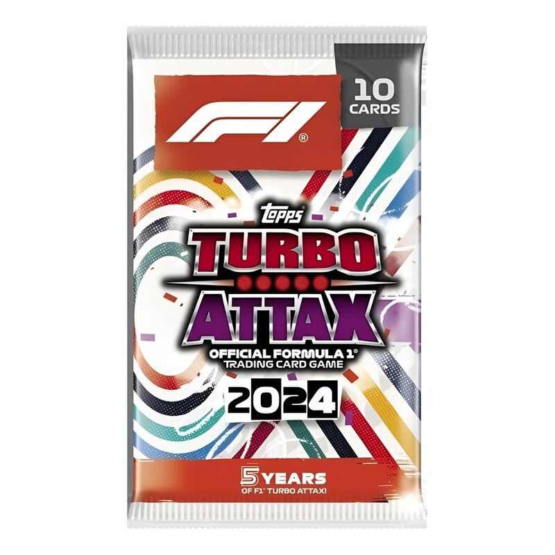 Topps F1 TCG Turbo Attax Single Pack (Includes 10 Cards)